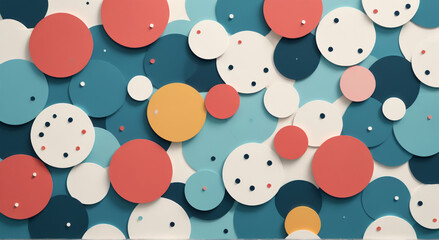 seamless pattern with balloons