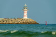 The liberty lighthouse in Lingshui, Hainan, China.