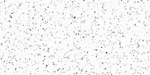 Poster - Terrazzo flooring consists of chips of marble texture. quartz surface white, black bathroom or kitchen countertop. white paper texture background. rock stone marble backdrop textured illustration.