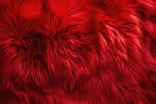 Detailed Close Up Of Red Fur Texture, Perfect For Backgrounds Or Design Elements