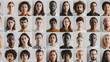 © Irina Ukrainets - Diverse Group of Individuals Portraying Unity and Inclusiveness. Modern and Simple Aesthetic Captured in Photograph. Perfect for Themes of Diversity and Teamwork. AI