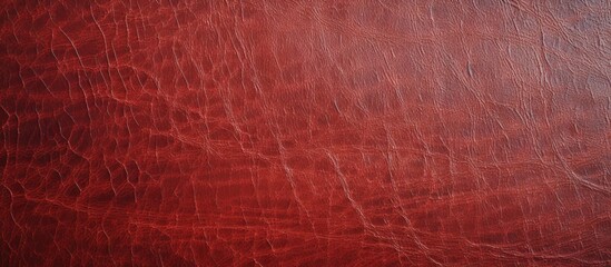 Poster - Close-up of textured red leather