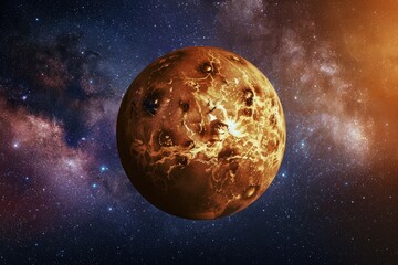Aufkleber - A stunning image of a planet in outer space. Perfect for scientific presentations