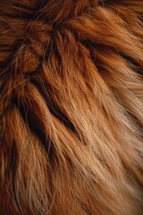 Poster - Detailed close-up of furry animal fur, suitable for various nature or wildlife concepts