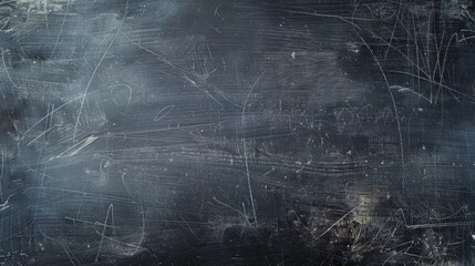 Poster - A detailed shot of writing on a blackboard. Ideal for educational concepts