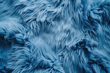 Aufkleber - Close up of a blue furry animal, suitable for various projects