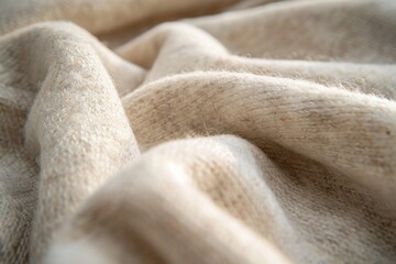 Poster - A detailed view of a blanket on a bed, suitable for home decor themes