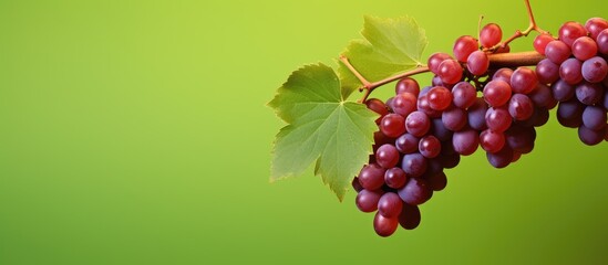 Poster - Close-up of grapes on a vine