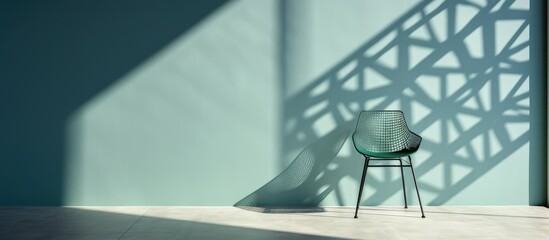 Aufkleber - Chair casting shadow on wall