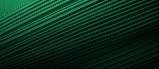 Poster - curved green pattern close-up