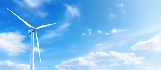 Wall Mural - Close-up of a windmill shining in sunlight