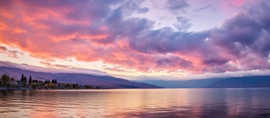 Poster - Mountain Lake Scenery