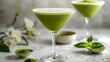 Elegant Libations: Two Matcha Martini for Light and Breezy Evenings
