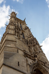 Sticker - Saint Jacques Tower in Paris