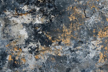 Poster - Detailed close-up of a wall with colorful paint splatters. Great for background use