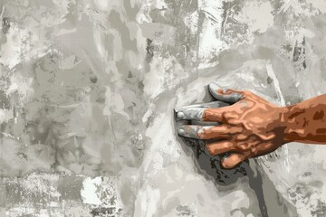 Wall Mural - A person washing their hands, suitable for hygiene and health concepts