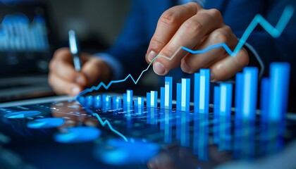 Leinwandbilder - Profit margins expand with strategic investment planning