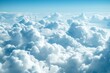 Photo of a view of clouds sky backgrounds airplane