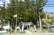 福島県の名所　諏訪神社　正面門
