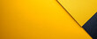 © alexandre - Yellow paper on the right side minimalistic background. Top view, flat lay with copy space for text