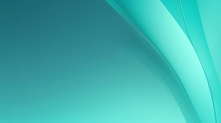 Abstract dark teal background with light wave. Blurred turquoise water backdrop. Vector illustration for your graphic design, banner, wallpaper or poster, website