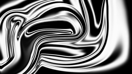 Wall Mural - Silver liquid texture. Abstract black marble texture. Abstract liquid black and dark gray background. Silver liquid marble gradient background,