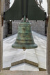 Antique Bell Mounted on Stone Archway