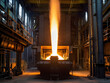 © Nelia - Metal casting furnace
