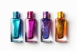 © Sergej Gerasimov - Four colorful nail polish bottles isolated on white background for manicure and pedicure