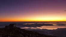 Mt Wellington Sunrise Timelapse Tasmania