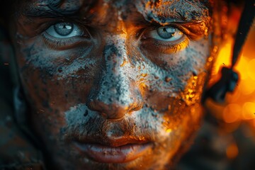 Poster - This image shows a beautiful, intentionally-blurred background with a soft bokeh effect to suggest a sense of calm and mystery
