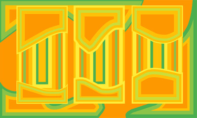 Fototapete - The latest, modern, beautiful and simple abstract background illustration.