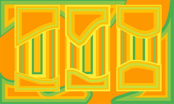 The latest, modern, beautiful and simple abstract background illustration.