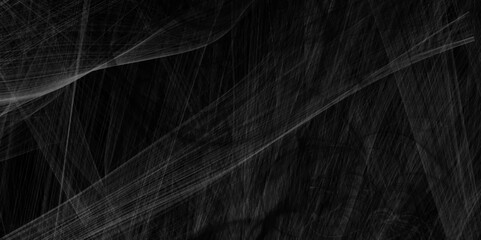 Poster - Black marble texture pattern background with abstract line structure design. Slightly reflective striped abstract natural pattern soft lines. wallpaper background or realistic business cover bg.