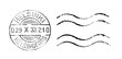 Stamp of the Finnish mail isolated on a white background