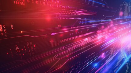 Fototapete - Abstract technology background. abstract structure circuit computer technology business background.