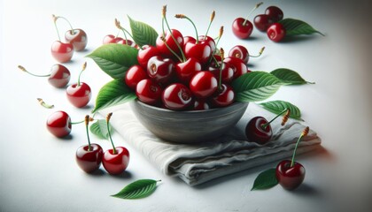 Wall Mural - Red Cherry