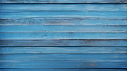 Wall Mural - Rustic Old Weathered Blue Wood Plank Background Texture extreme closeup. High quality photo