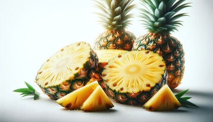 Canvas Print - Pineapple fruit