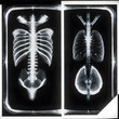 X-ray images from patient, ai-generatet