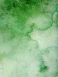 Green Watercolor Texture Background. Abstract Paint Stains and Paper Texture. High-Resolution Design Element for Artistic Projects