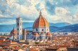 The iconic Florence Cathedral architecture cityscape cathedral