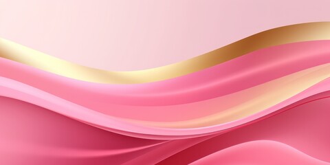 Wall Mural - luxury golden pink line background shades in 3d abstract