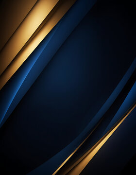 abstract golden and blue  background with waves 