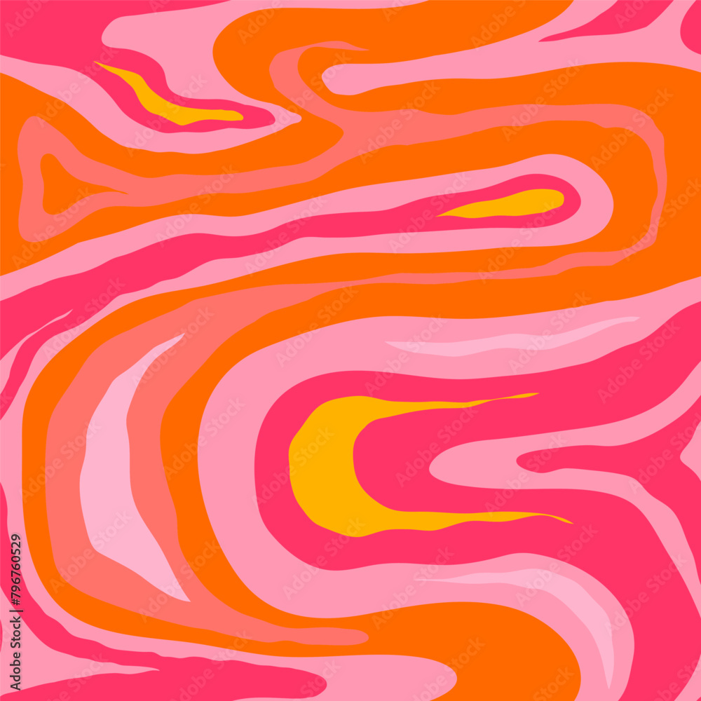 Colorful bright Marble pattern. Hand drawn Vector illustration ...