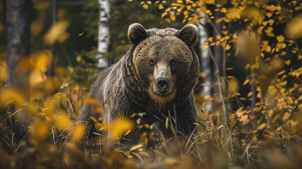 brown bear in the woods
