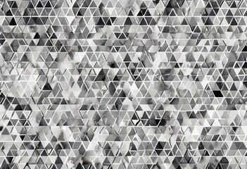 Wall Mural - 'geometric White Vector mosaic pattern backdrop grey gradation background Clean Simple Gray Abstract Light Digital Minimal Square'