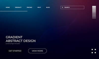  Vibrant Gradient Vector Background for Creative Landing Pages