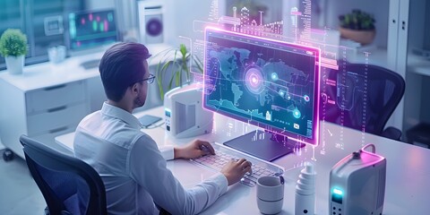Poster - vigilant sensor deployment monitoring office environment with advanced data analytics and automation