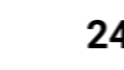 Poster - Animation set, around the clock symbol. Animations: transparency, zooms, transition top to down, transition left to right, slide up to down, slide left to right